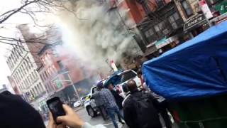 VIDEO   Huge Explosion Building Collapse East Village Manhattan   March 26, 2015