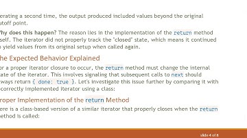 Understanding JavaScript Iterators: The Importance of the return Method
