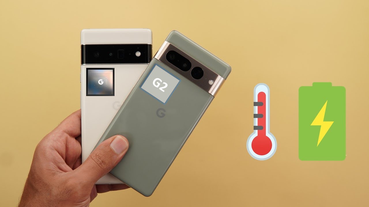 Pixel 7 Pro против 6 Pro: тест разряда аккумулятора и температуры (Tensor G2 против Tensor G1)