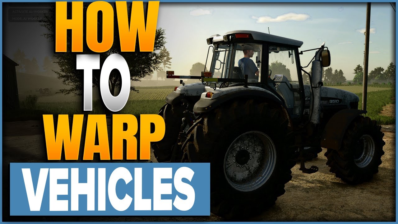 How To Teleport Vehicles To Garage In Farming Sim 25