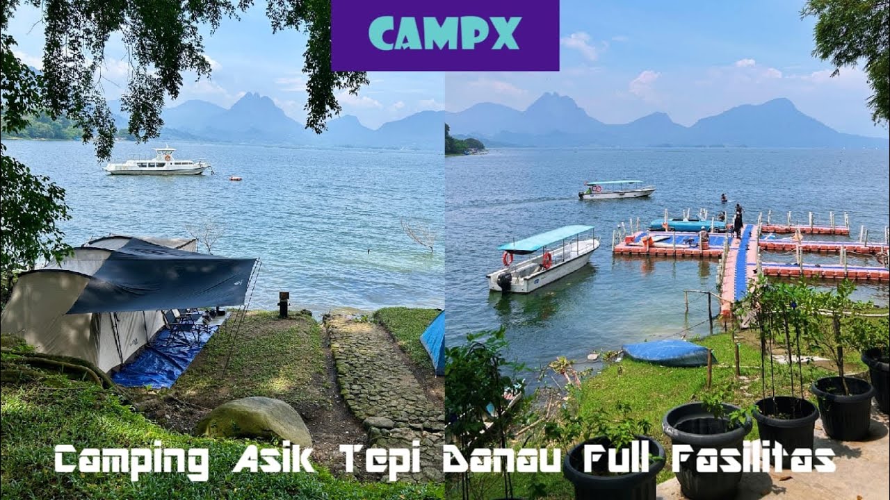 CAMPX JATILUHUR PURWAKARTA TEMPAT CAMPING TEPI DANAU
