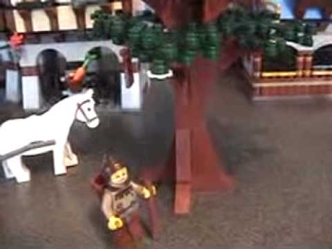 YouTube thumbnail: Jack Reviews the Lego Castle Medieval Market Village set (10193)
