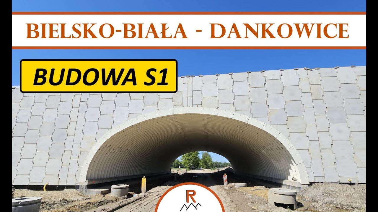 Trasa wzdłuż budowy S1 - Bielsko-Biała Suchy Potok - Stara Wieś - Dankowice [05.2024] TimeLapse