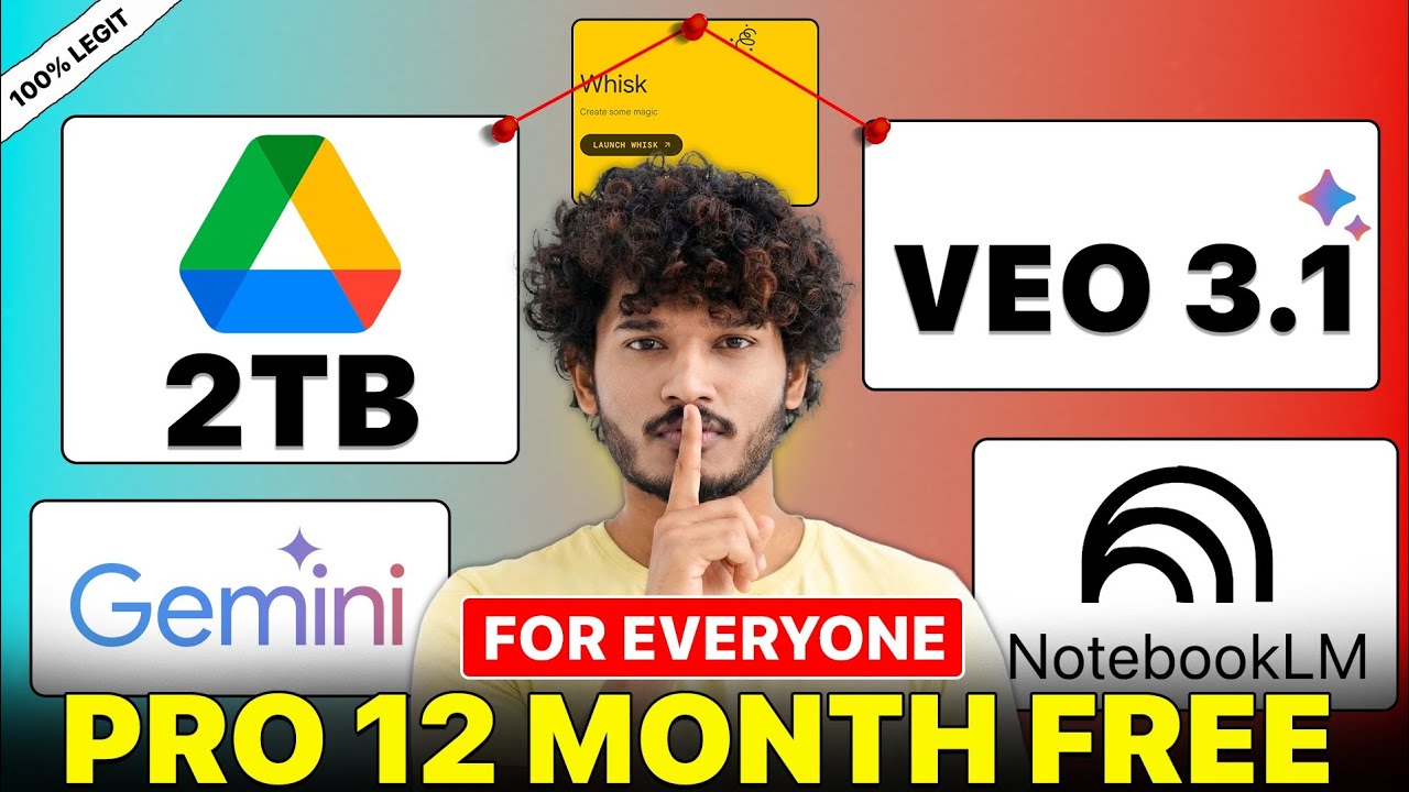 Get Gemini 3 Flash Google Ai Pro 12 Month FREE | Google VEO 3.1 Access ...