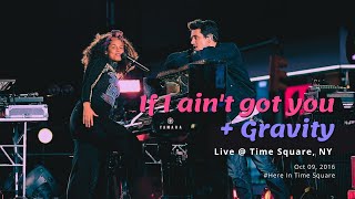 엘리샤와 존메이어가 뉴욕에서 만나버렸다! If I ain't got you + Gravity Live Mash Up [ 초월번역 / 가사 / 자막/ 해석 ] - HD