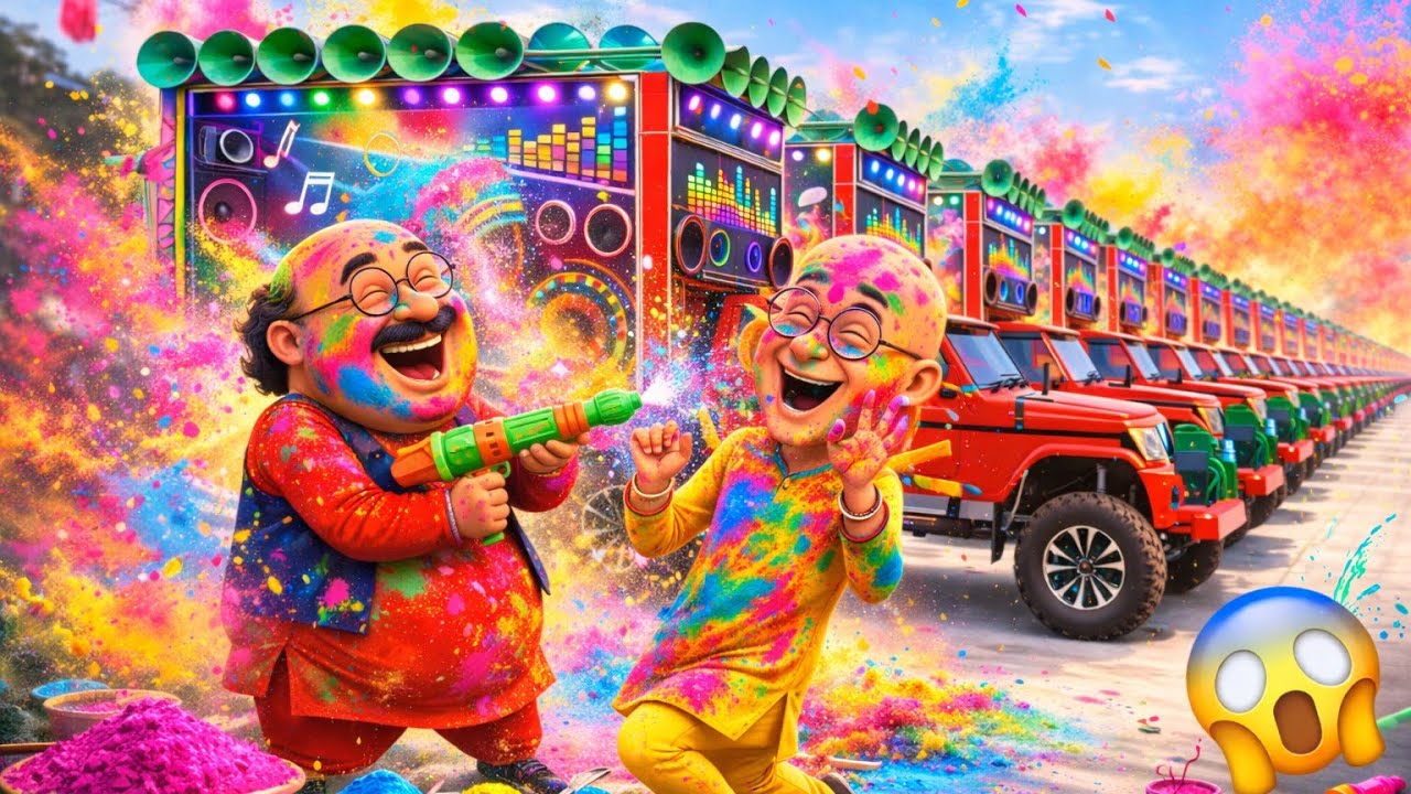 Motu Patlu ने किया Biggest Indian dj Super Mega Ramp Challenge 😱😱😱 GTA-5