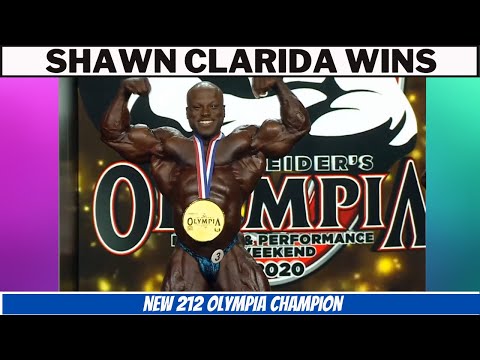 Shaun Clarida win the 2020 Olympia 212 Title