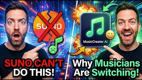 Suno Can’t Do THIS: Why Musicians Are Switching to MusicCreator AI