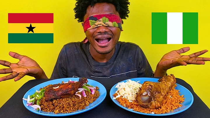 Ghana Jollof vs Nigeria Jollof Mukbang Show!