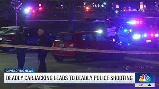 Deadly carjacking leads to fatal police shooting in OC