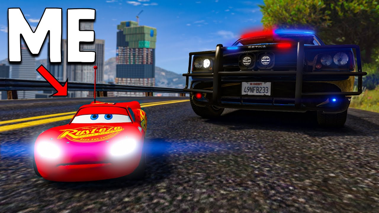 Running from Cops with RC Cars on GTA 5 RP