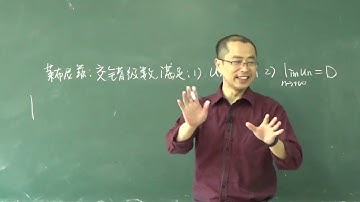 微积分2【23】任意项级数 |  Series of arbitrary  宋浩微积分