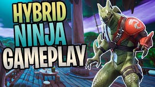 FORTNITE - New HYBRID Legendary Ninja Save The World Gameplay (New Fire Element Ability) screenshot 4