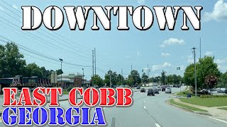 East Cobb  Georgia  4K Downtown Drive
