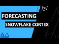 Unveiling the Future with Forecasting | Snowflake Cortex ML