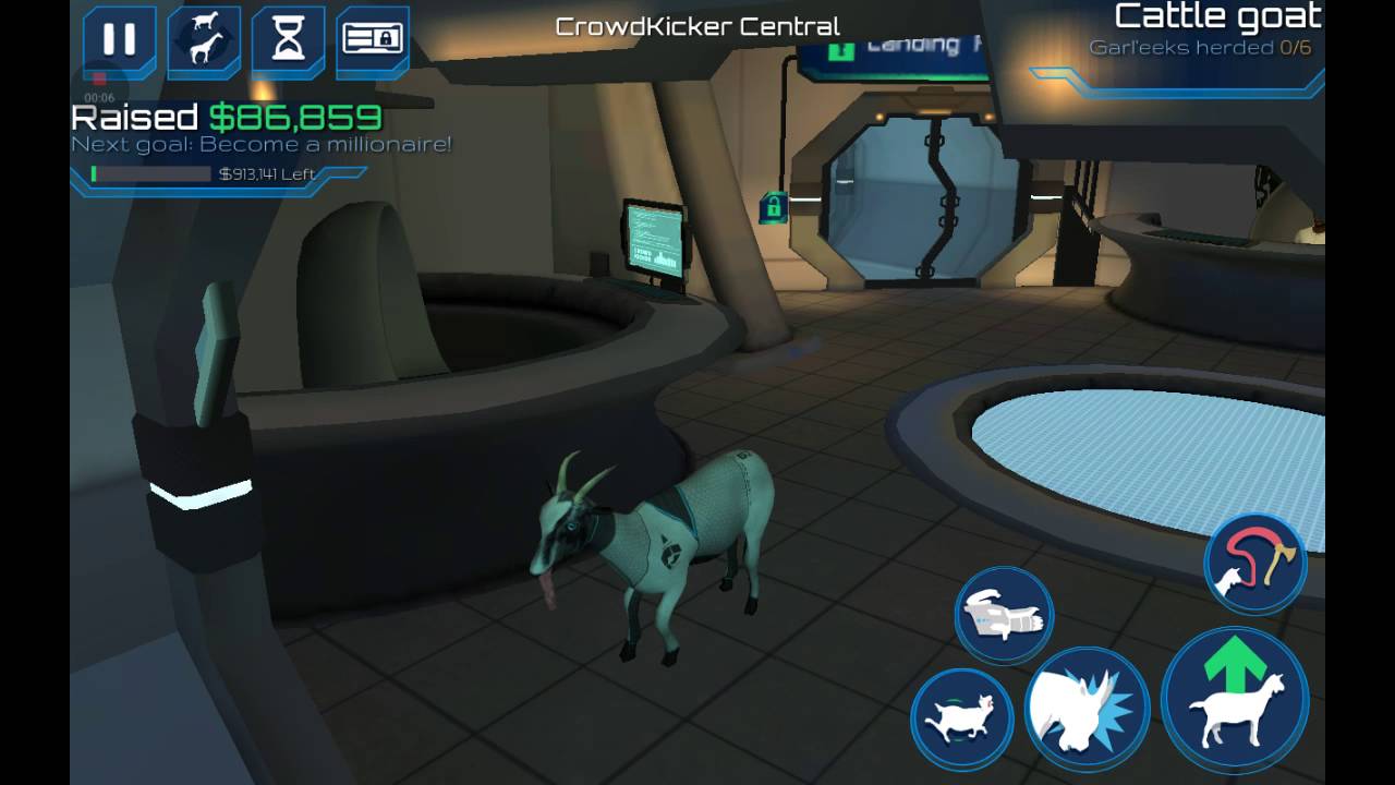 Quick way to get the milky way goat in goat simulator WOS - YouTube
