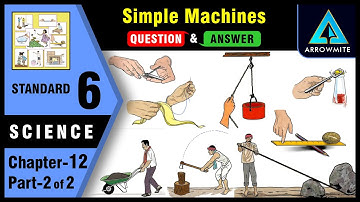 Simple Machines | Std 6 | Science | Chapter 12 | Part 2/2 | Maharashtra Board