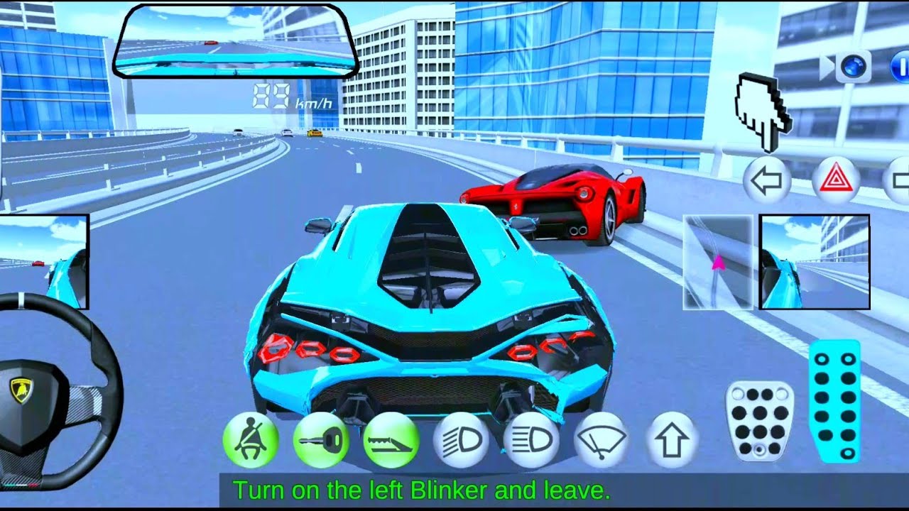 3d Car full Speed Racing new Supercar first time driving Lamborghini