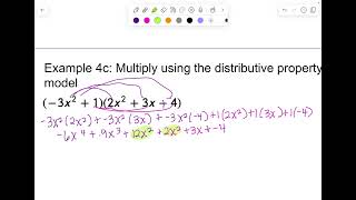 Multiplying Polynomials (Distributive Property) Part 2