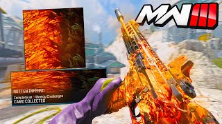 *NEW* ROTTEN INFERNO ANIMATED CAMO in MODERN WARFARE 3 (MW3 Weekly Season 2 Challenge Reward)