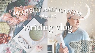 to strive, to write, to edit, and not to yield ☕ high fantasy writing vlog ep. 3 ✨