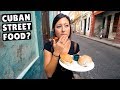 CUBAN STREET FOOD | What locals eat in Cuba | Havana Travel Vlog