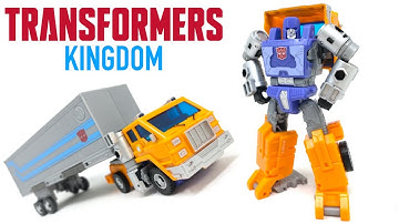 Transformers Kingdom Deluxe Class Huffer Review