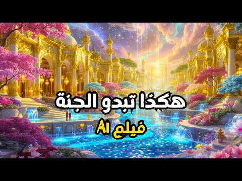 كيف ستكون حياتنا في الجنة فيلم بالذكاء الاصطناعي
