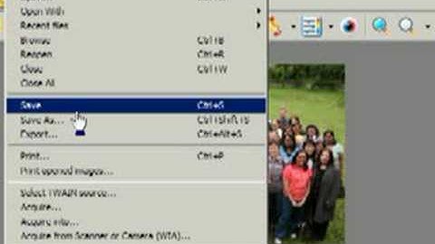 XNview - cropping and resizing