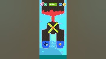 Save The Fish Game Level 41 (Android, iOS) #savethefish #fishgame #shorts #androidgames