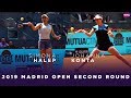 Simona Halep vs. Johanna Konta | 2019 Madrid Open Second Round | WTA Highlights