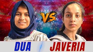 Dua (D.I.Khan) vs Javeria (Bannu) Women -49 kg Taekwondo Fight | Kyorugi | Under 21 KPK Games 2026