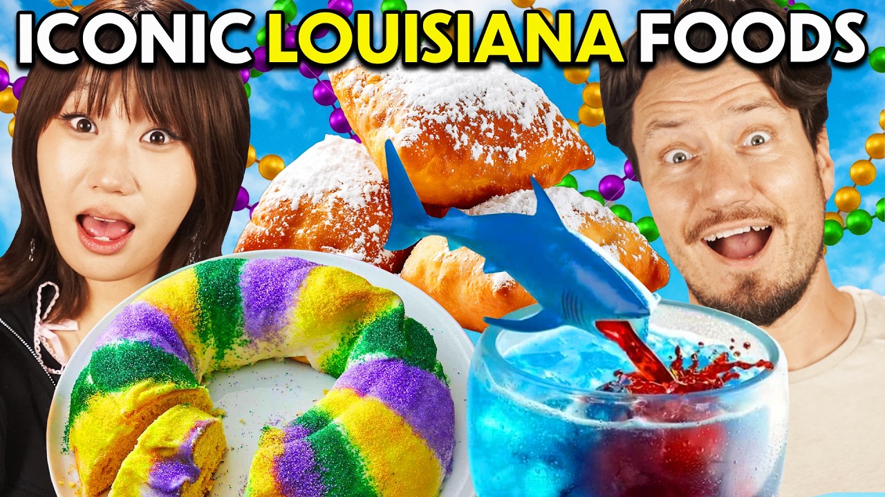 Trying Iconic Foods From Louisiana!
