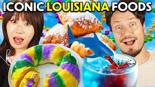 We Try Louisiana's Most Iconic Foods For The First Time
