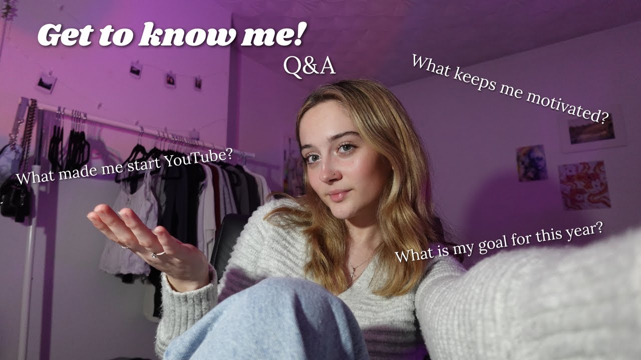 Get to know me | Slightly unfiltered | Q+A | Sit and Chat