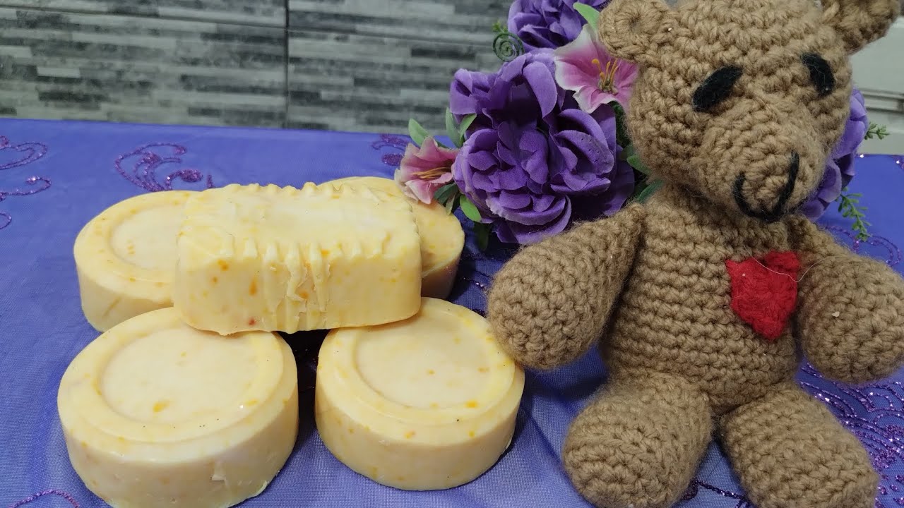 Jabón de tocador Super Económico a base de ACEITE DE COCINA🧼🚿🛀🏼