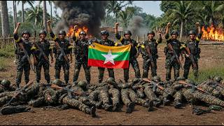 KNDF ရဲ့ Drone Warfare ကြောင့် စစ်တပ်စခန်း ပျက်စီးသွား — အတွင်းရှိတပ်သားများ အကုန်ဆုံးရှုံး | FILM screenshot 1