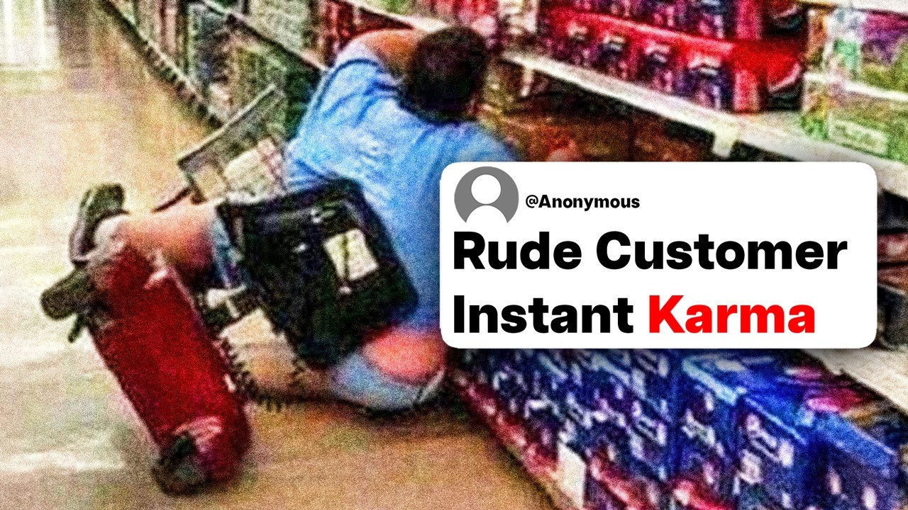 Retail Workers, What's The Best Instant Karma You've Seen a Rude Customer Get?