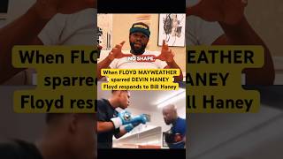 When Floyd Mayweather sparred Devin Haney #boxing #shorts @fighthype @ESNEWS @MWORTHOFGAME