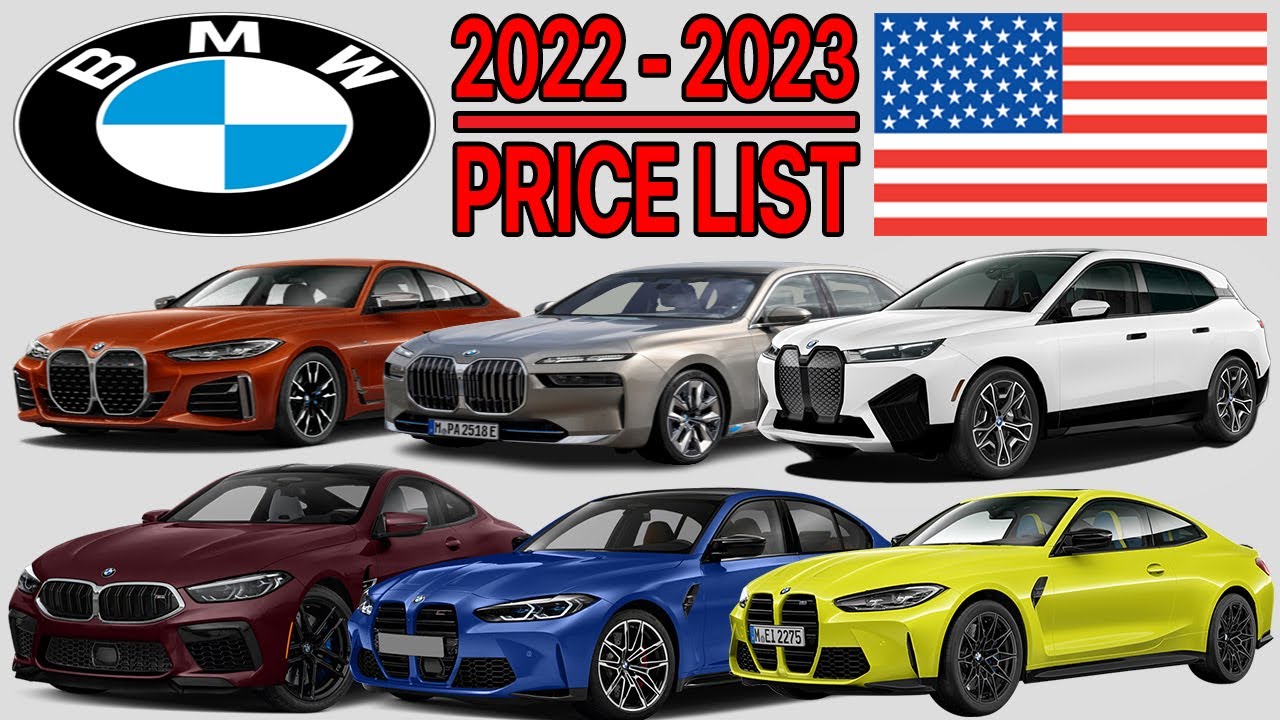 Discover the Latest BMW SUV Model Prices with Our In-Depth Price List