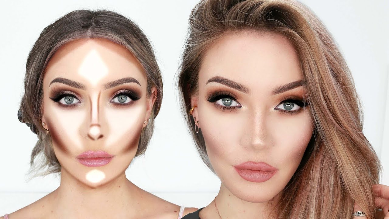 contouring makeup for fair skin