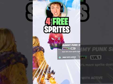 How to Get 4 FREE SPRITES in Fortnite Season 3!