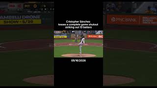 Cristopher Sánchez tosses a complete game shutout striking out 13 batters. #shoheiohtani #ladodgers