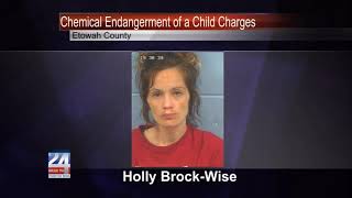 Gadsden Woman Charged with Chemical Endangerment of a Child Charges