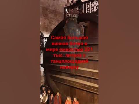 Самая большая винная бочка в мире. Германия, Гейдельберг. The largest ...