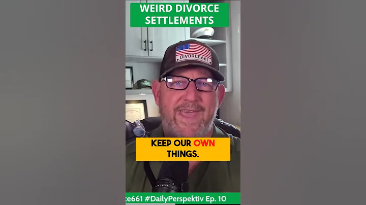 😜 Weirdest California Divorce Settlements I've EVER SEEN : Los Angeles Divorce : #divorce661