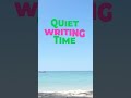 Quiet Writing Time ✏️ Soft Piano
