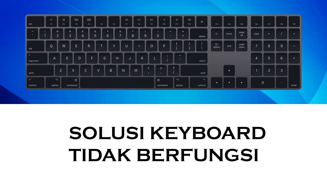 SOLUSI KEYBOARD TIDAK BERFUNGSI DI MENU SEARCH WINDOWS 10 YouTube
