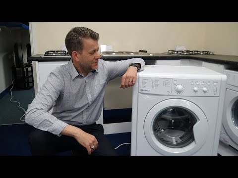 Indesit IWC81251 or IWC71252 1200 Spin Washing Machine Demonstration