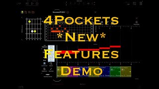 Demo of new 4Pockets Helium Chord Features with MIDI Strummer